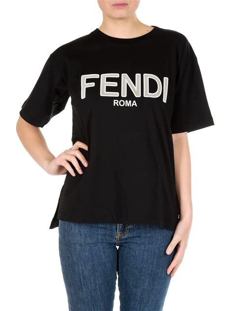 t shirt fendi nera|fendi pants.